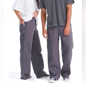 Canvas Carpenter No Boundaries Unisex Charcoal Cargo Pants 28×31 NEW